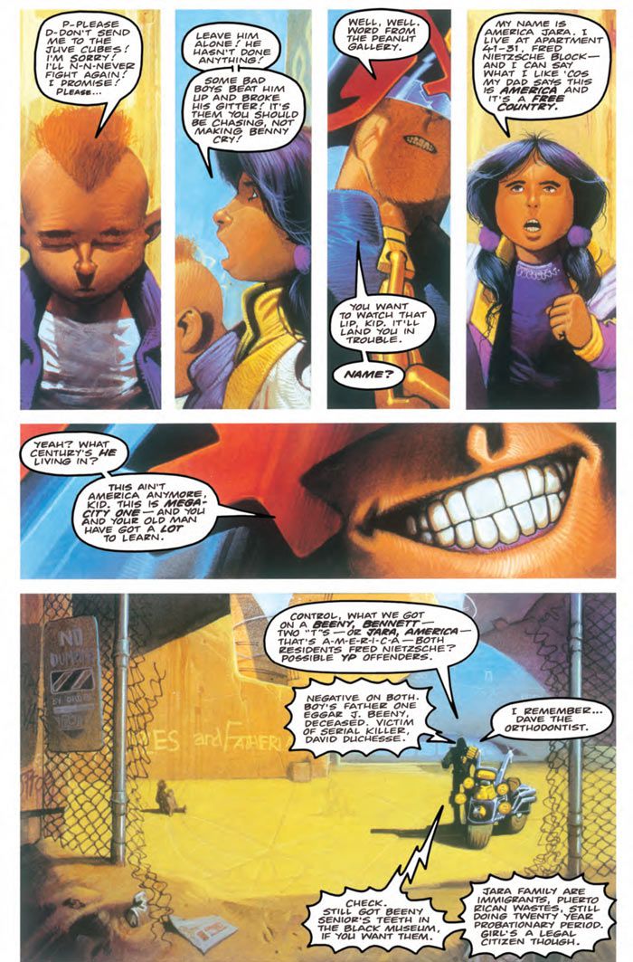 Judge Dredd America Page 9