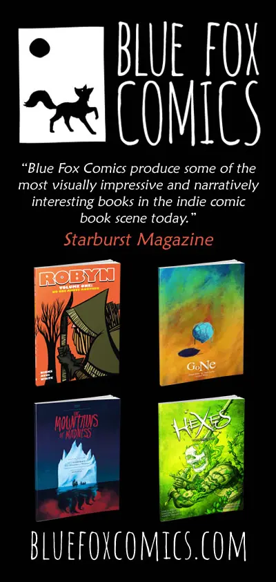 Blue Fox Comics store
