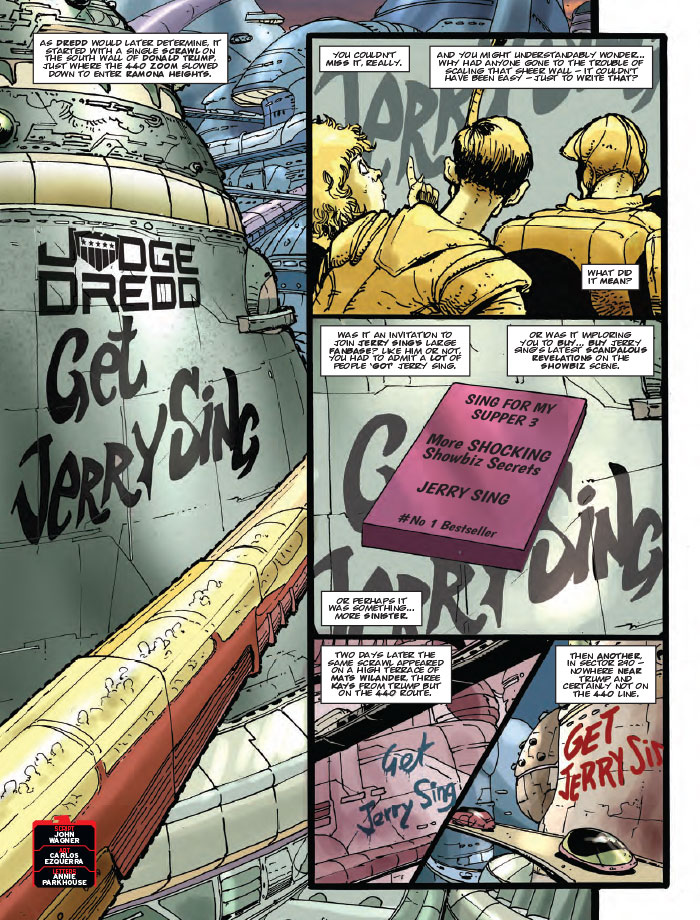 Judge Dredd: Get Jerry Sing part 1