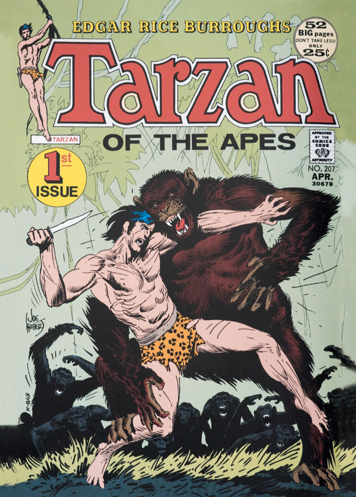 Joe Kubert Tarzan Cover