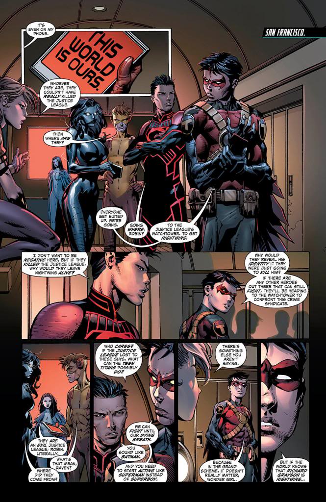 forever evil teen titans