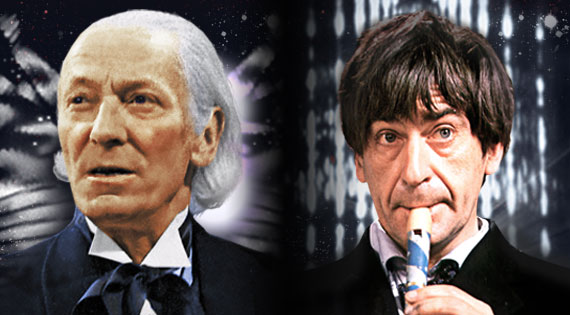 William Hartnell and Patrick Troughton