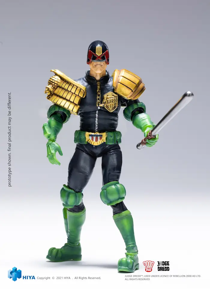 Judge Dredd figure preview one