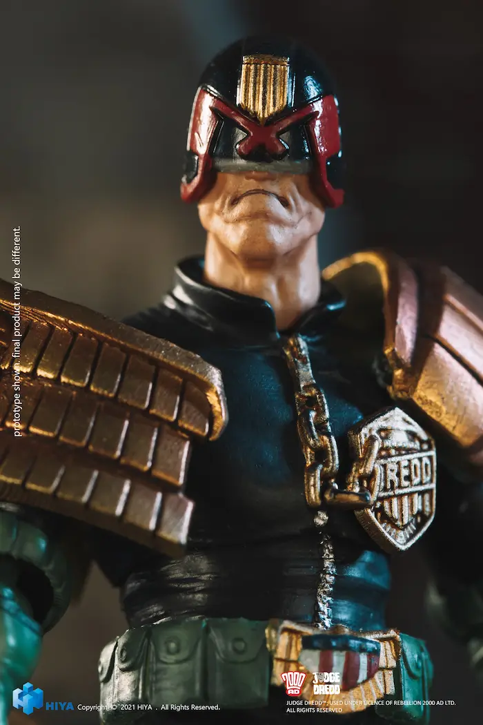 Judge Dredd figure preview three