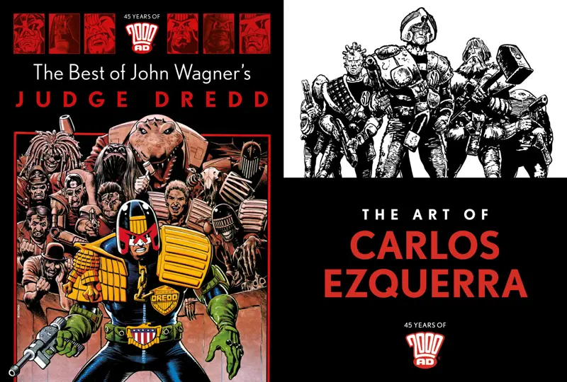 The Best of John Wagners Judge Dredd and The Art of Carlos Ezquerra