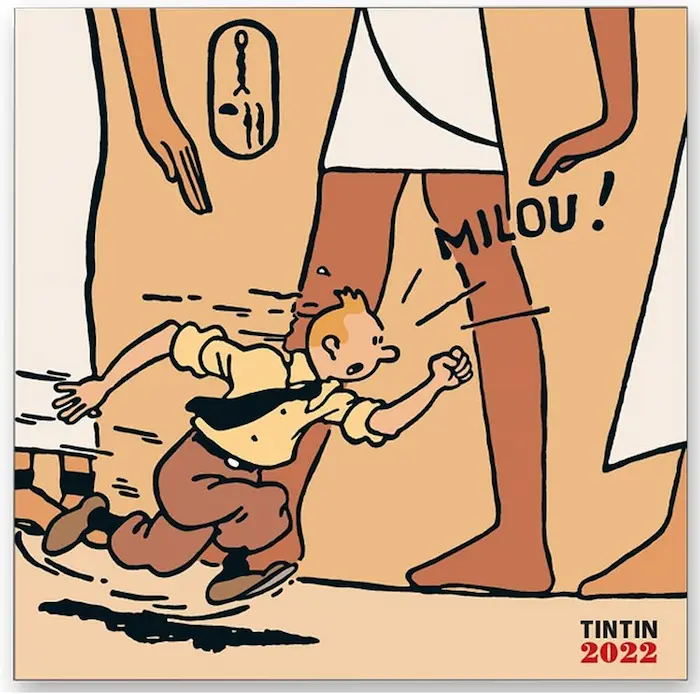 Tintin calendar 2022