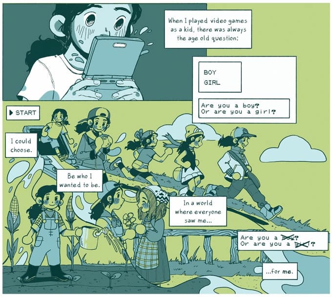 Story and art by Amanda Castillo