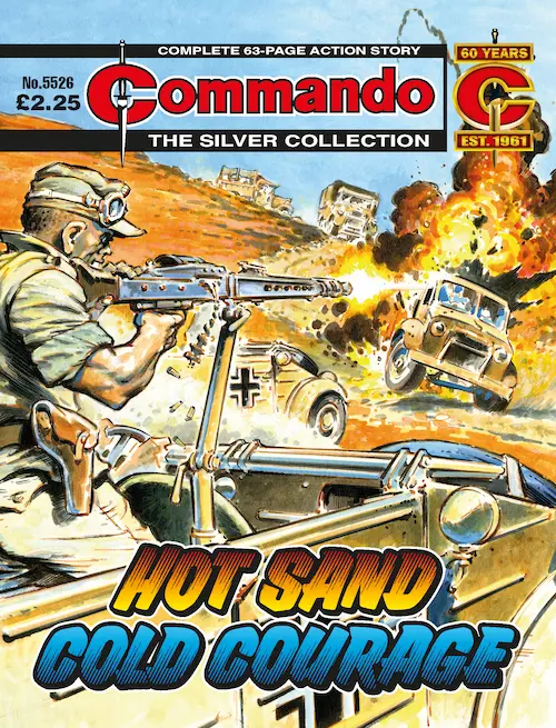 Commando 5526: Silver Collection: Hot Sand Cold Courage