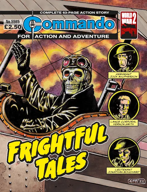 Commando 5585: Action and Adventure: Frightful Tales