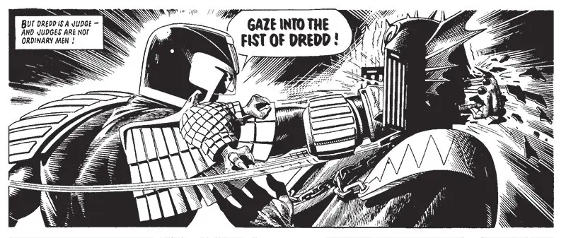 Gaze into the fist of Dredd