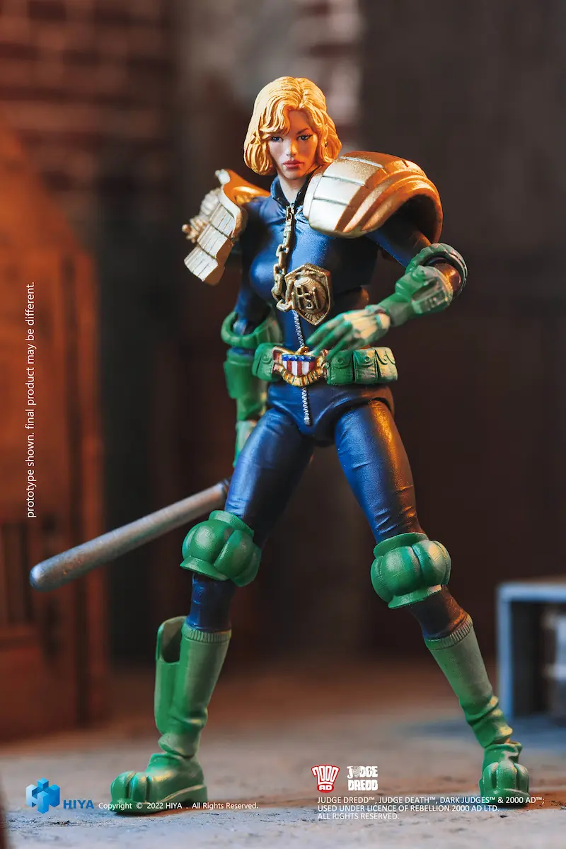 Judge Anderson figure preview four