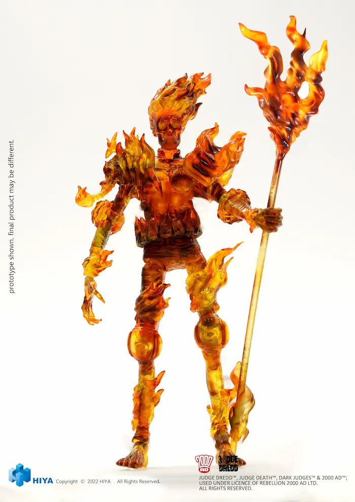 Judge Fire figure preview one