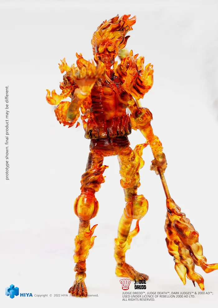 Judge Fire figure preview three