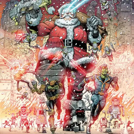 Rufus Hound Joins 2000 AD's 100-page Christmas Spectacular