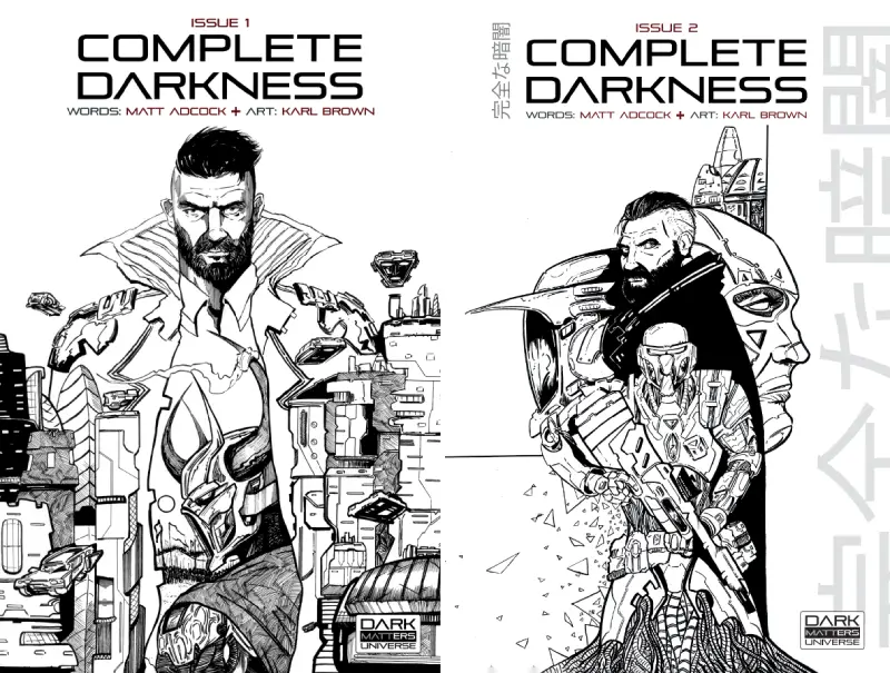Complete Darkness 1 and 2 Covers