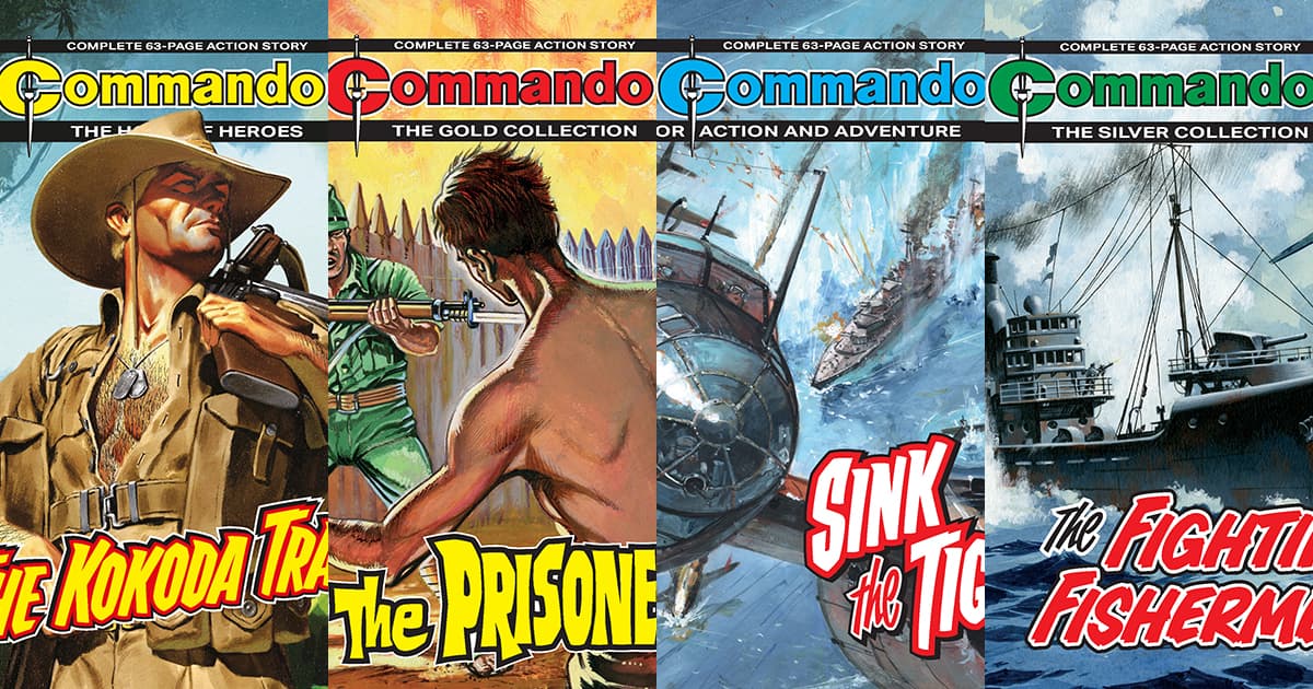 Commando Comics This Week: 5639-5642 | Comic Book News UK