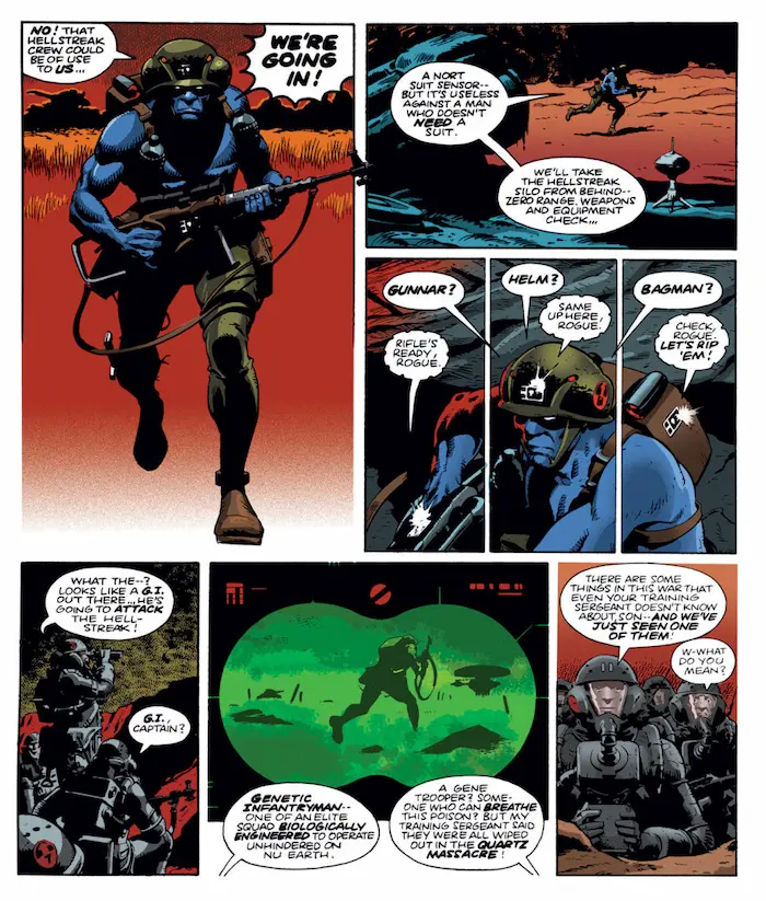 Essential Rogue Trooper Genetic Infantryman preview 2