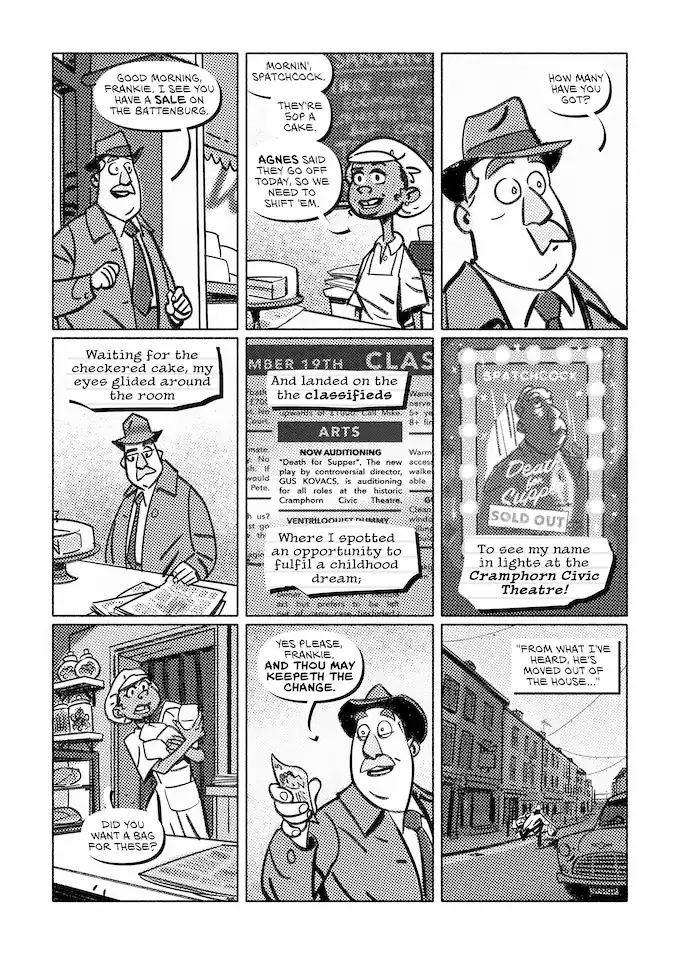The Final Curtain: A Spatchcock Mystery preview page