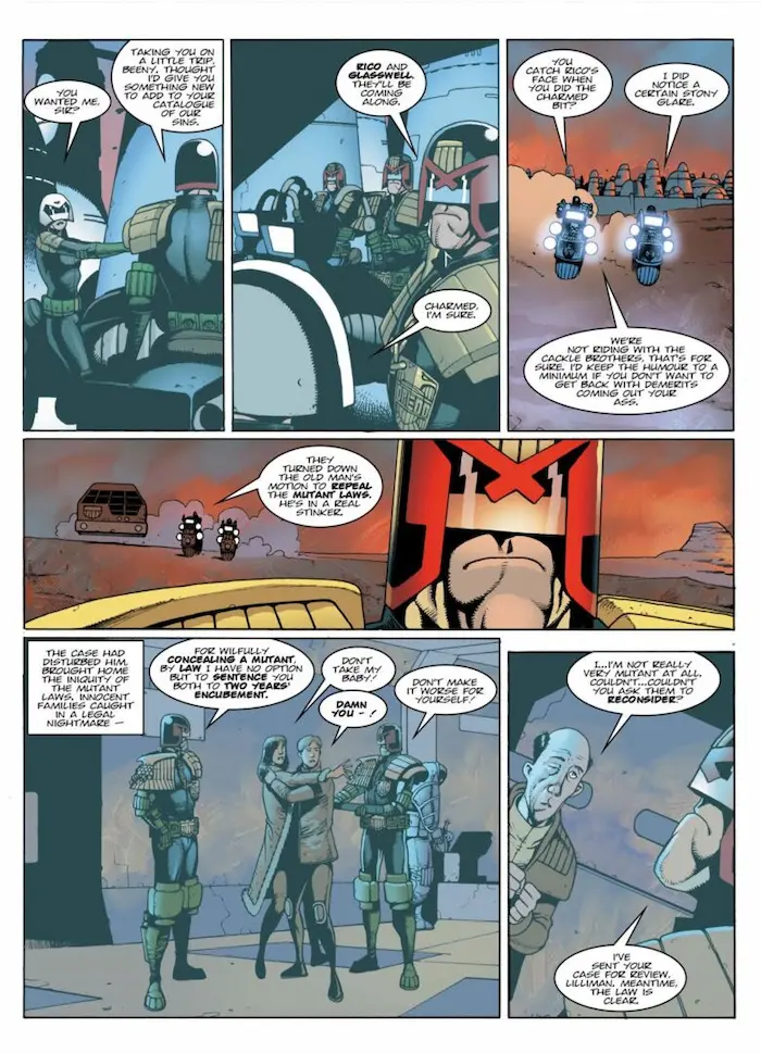 Essential Judge Dredd: Tour of Duty Book 1 preview 2