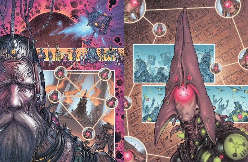 Void Runners pages 1 and 2