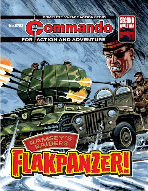 Commando 5753: Action and Adventure: Ramsey&rsquo;s Raiders: Flakpanzer!