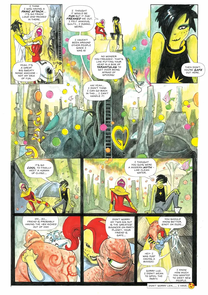 Out There preview two