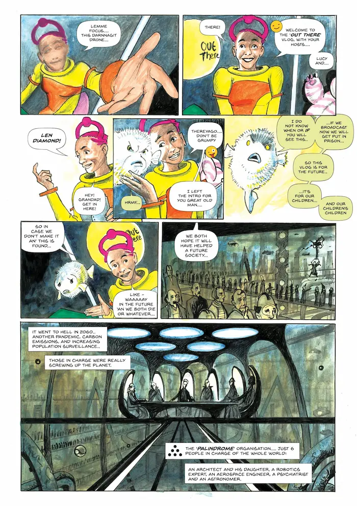 Out There preview one