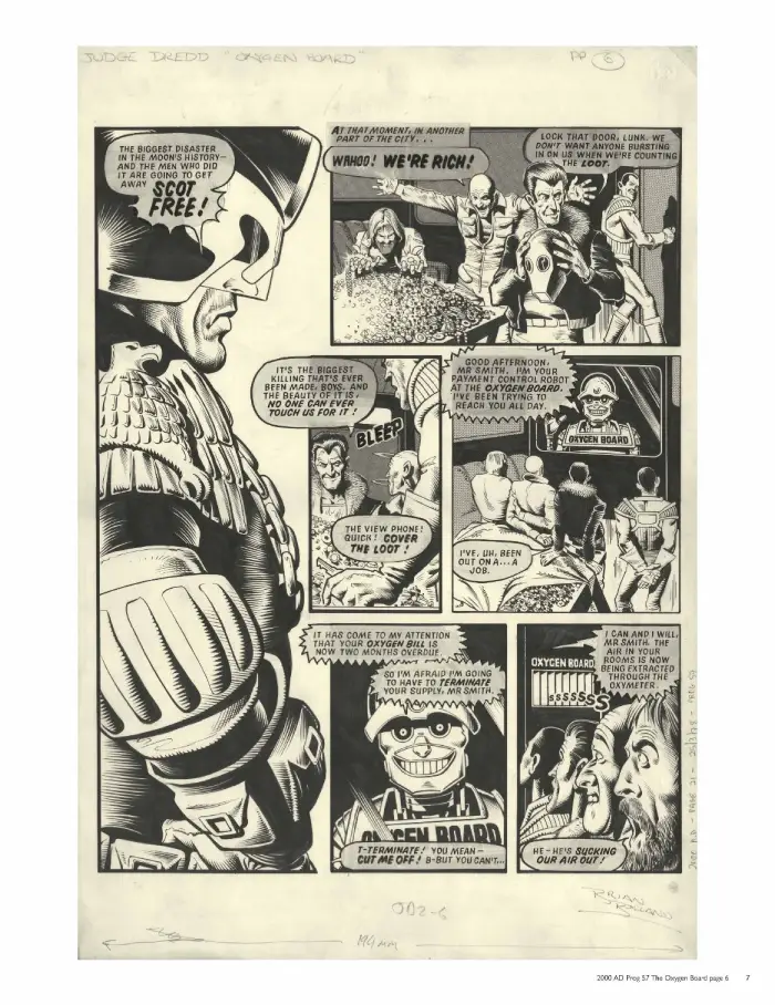 The Judge Dredd by Brian Bolland Masterpiece Edition preview 2