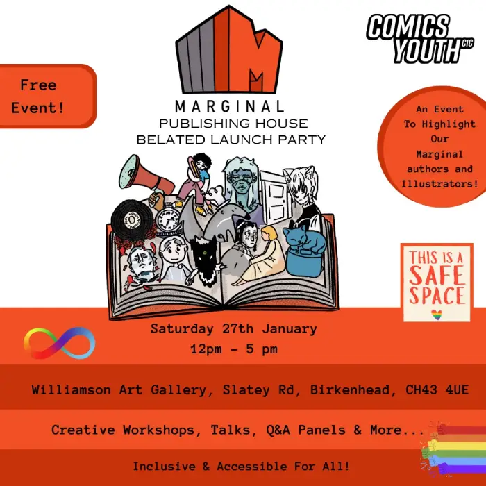 Marginal Publishing House belated launch party