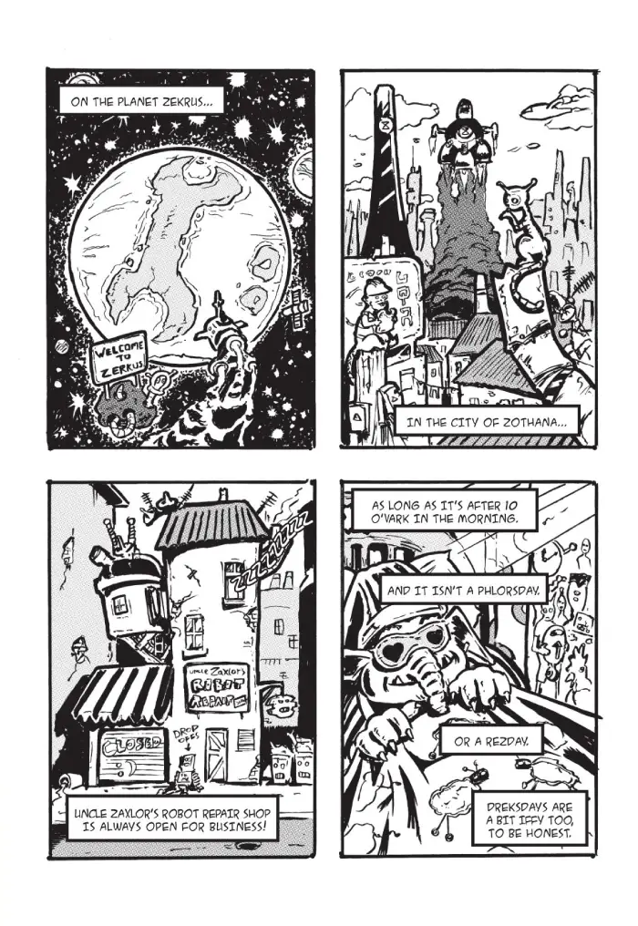 Uncle Zaxlor's Robot Repair Shop preview 1