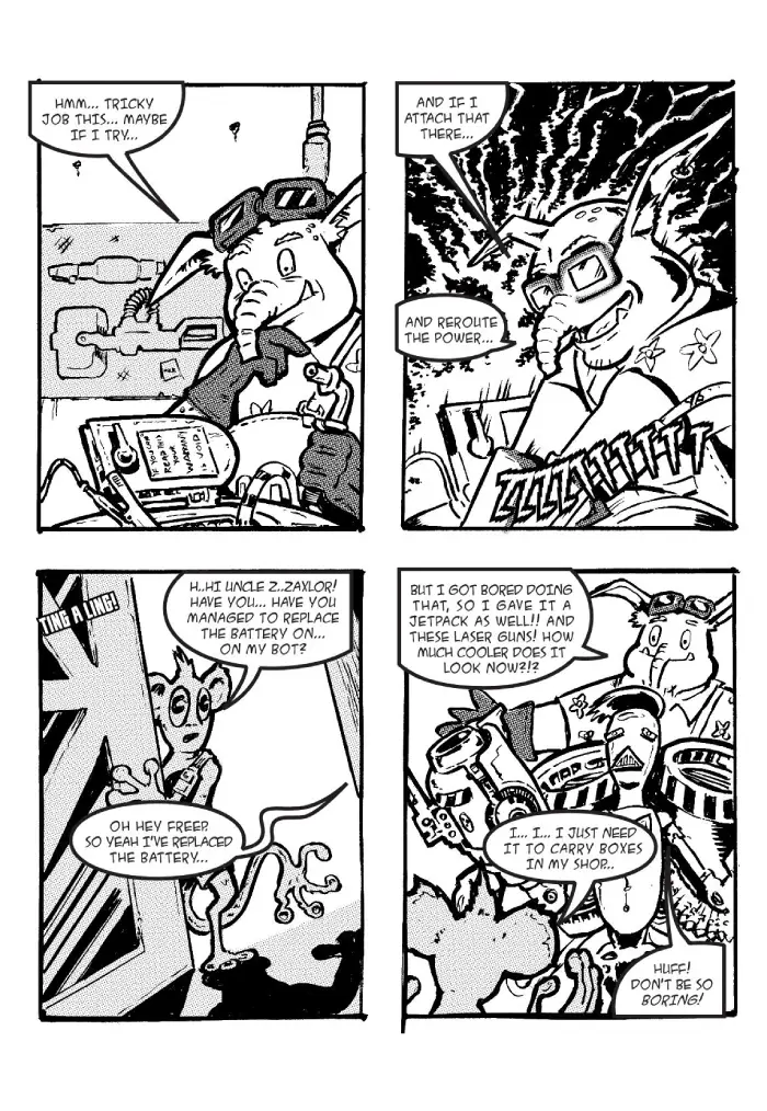 Uncle Zaxlor's Robot Repair Shop preview 2