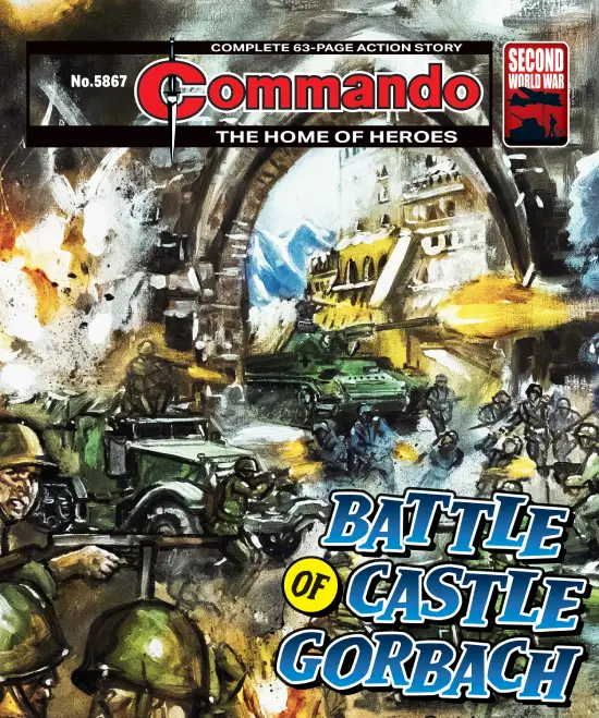 Commando 5867 (Home of Heroes): Battle of Castle Gorbach