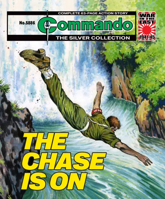 Commando 5886 (Silver): THE CHASE IS ON