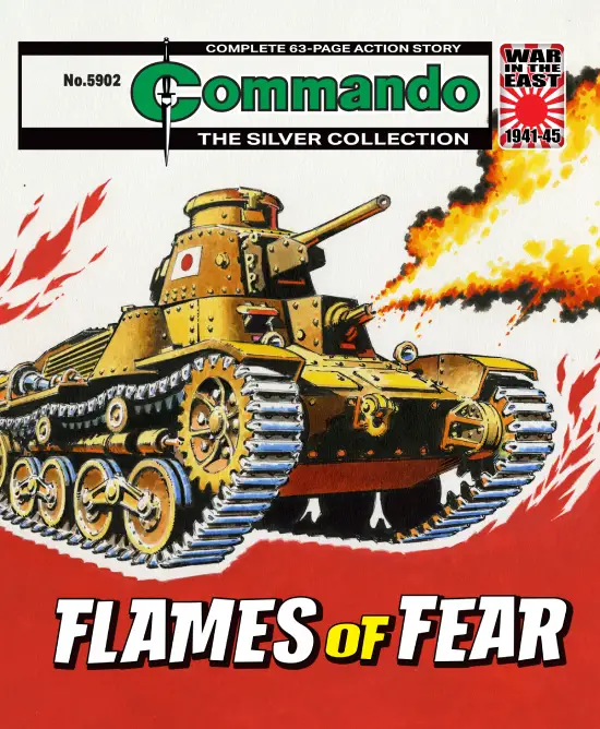 Commando 5902 (Silver): Flames of Fear