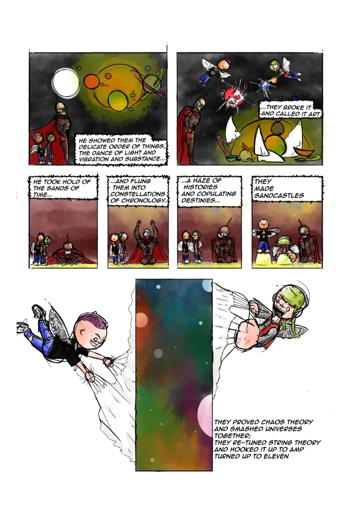 The Cosmic Offspring of Pontypridd preview two
