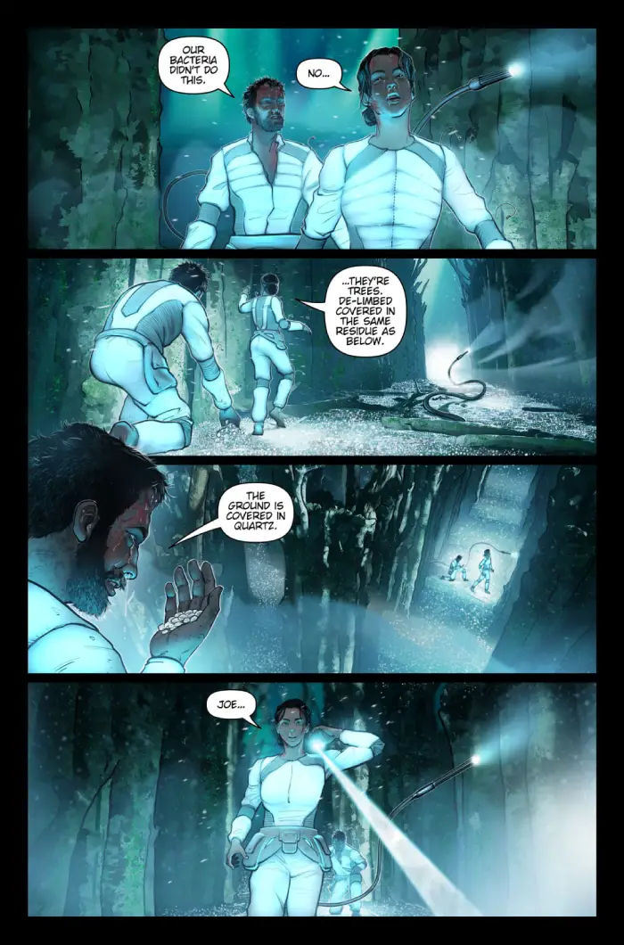 Arks issue four preview page one