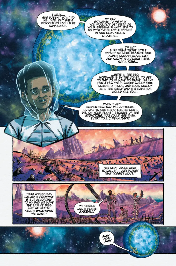 Arks Proximan #1 preview two
