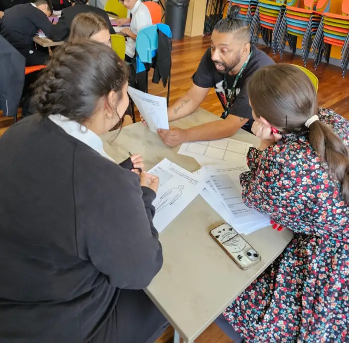 Bobby Joseph in schools