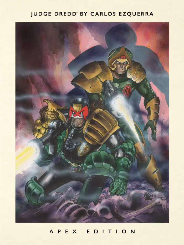Carlos Ezquerra's Judge Dredd Apex Edition cover