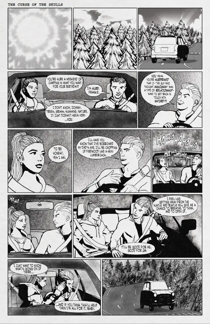 Comic Nasties Volume One: The Curse of the Skulls preview