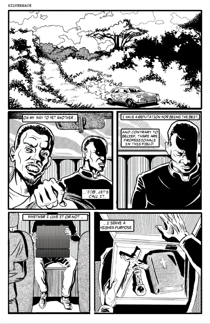 Comic Nasties Volume One: Silverback preview