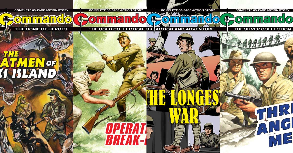 Commando Comics Briefing: Issues 5879-5882 | Comic Book News UK