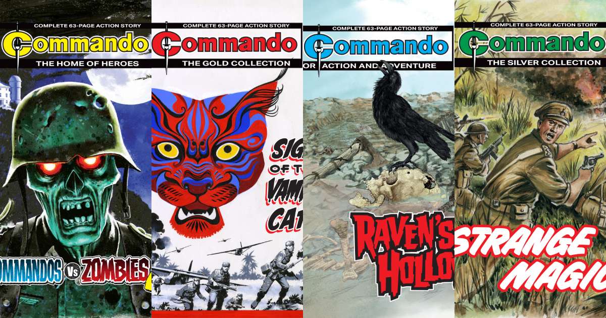  Commando Comics Briefing: Issues 5895-5898