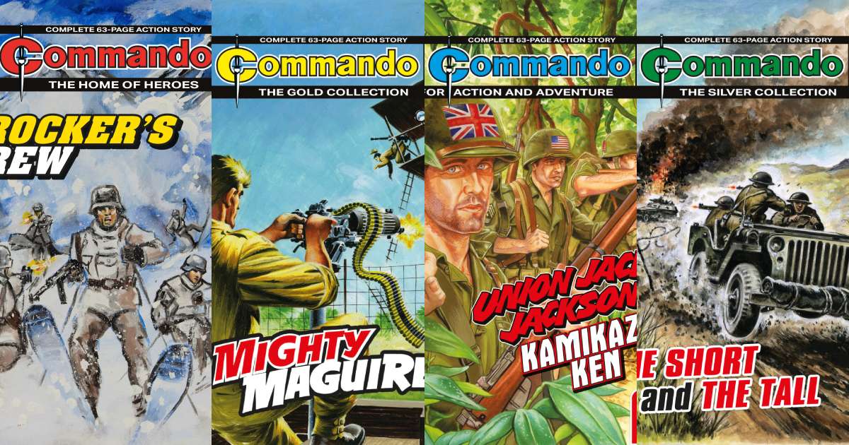 Commando Comics Briefing: Issues 5915-5918