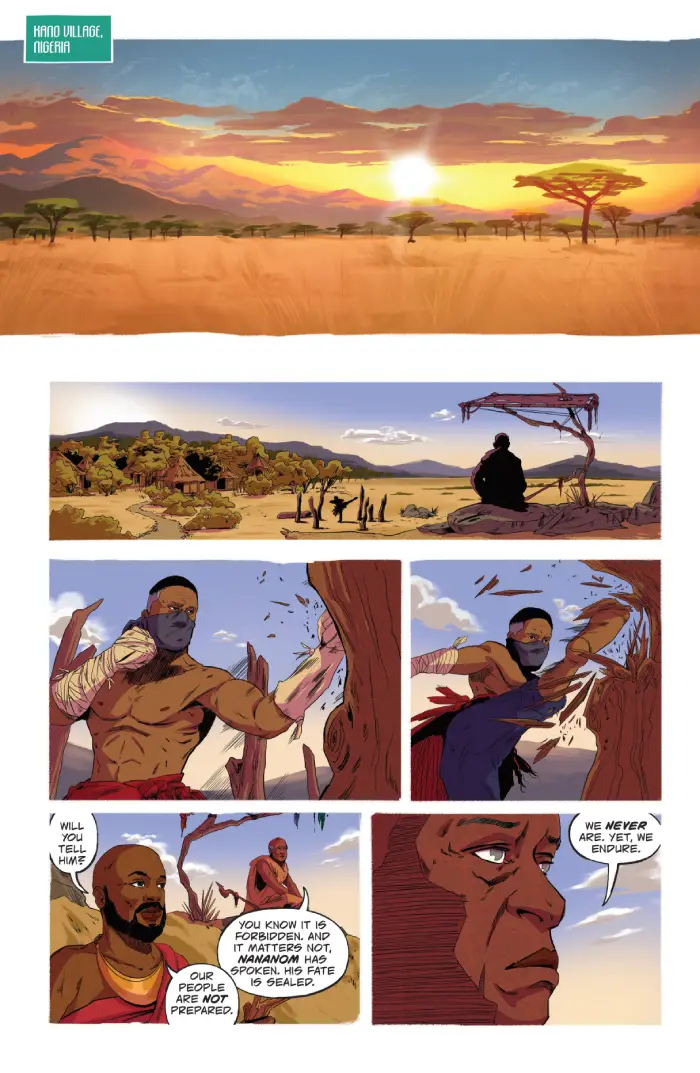Hyena Man #1 preview one