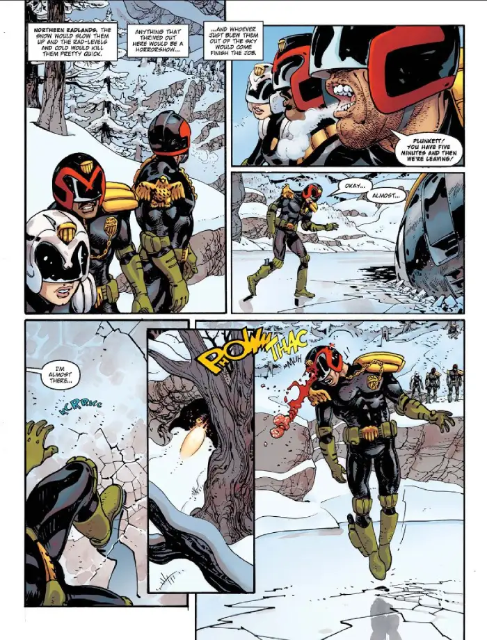 Judge Dredd: Rend & Tear with Tooth & Claw preview three