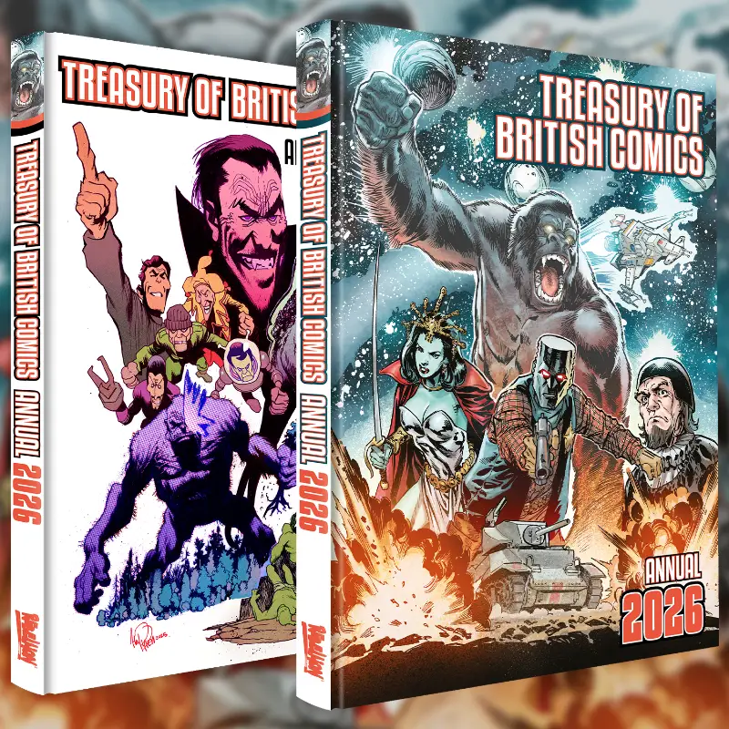 The Treasury of British Comics Annual 2026
