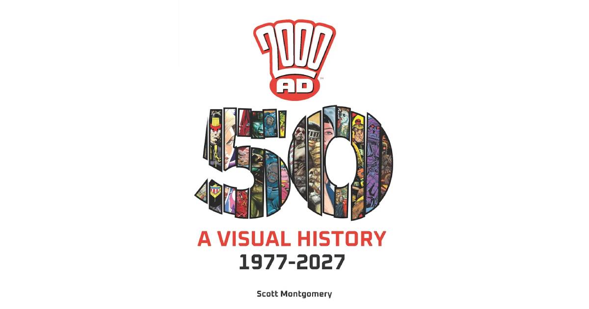 2000 AD : A Visual History Book Announced for 50th Anniversary