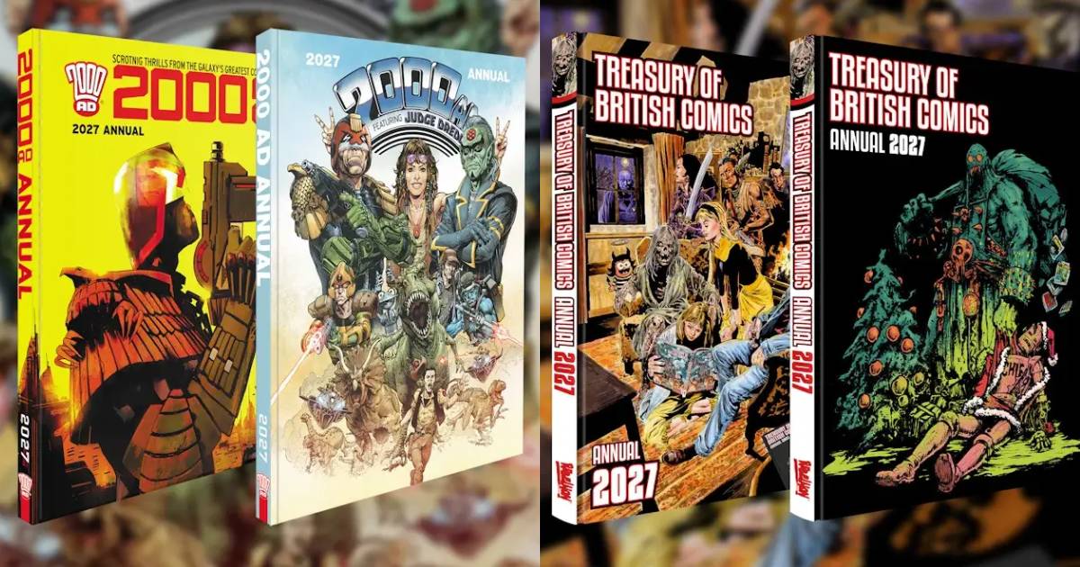 2000 AD Annual 2027 and Treasury of British Comics Annual 2027 Return This Novembe