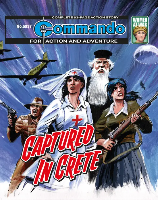 Commando 5937 (For Action and Adventure): Captured in Crete